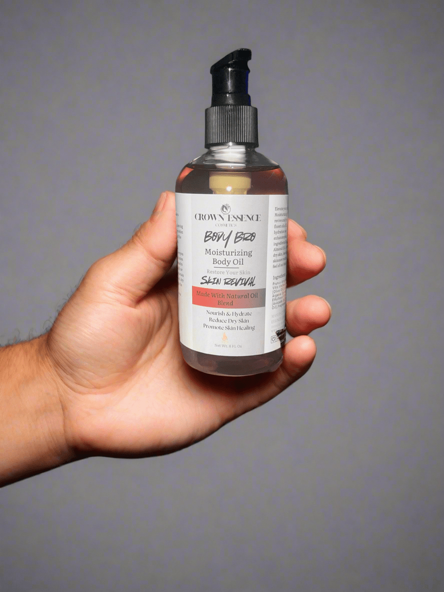 Body Bro Moisturizing Body Oil - Crown Essence Cosmetics