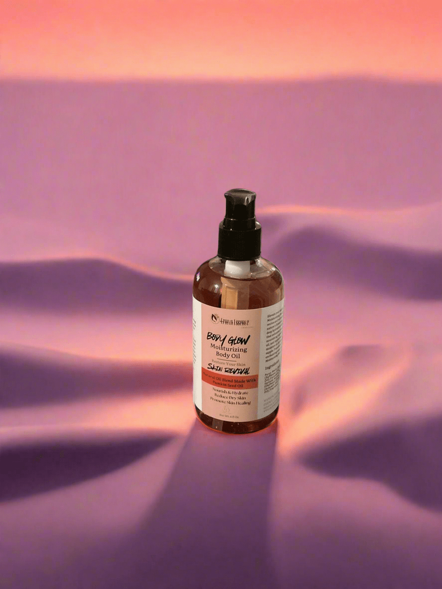 Body Glow Moisturizing Oil ; Skin Revival - Crown Essence Cosmetics