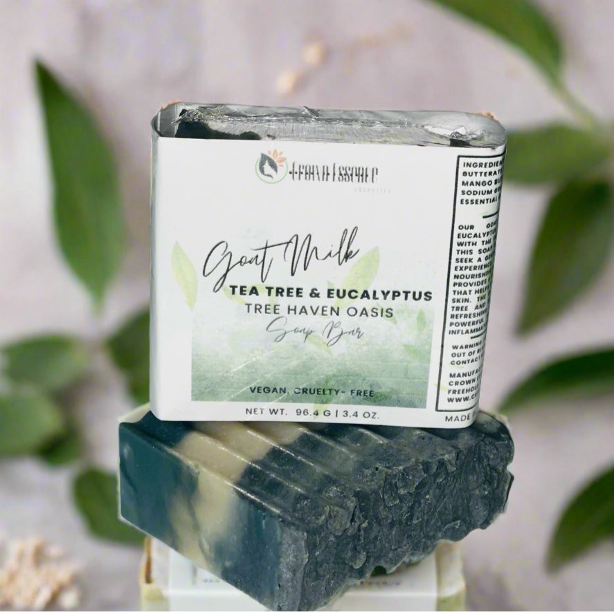 Goat Milk Tea Tree & Eucalyptus Tree Haven Oasis - Crown Essence Cosmetics
